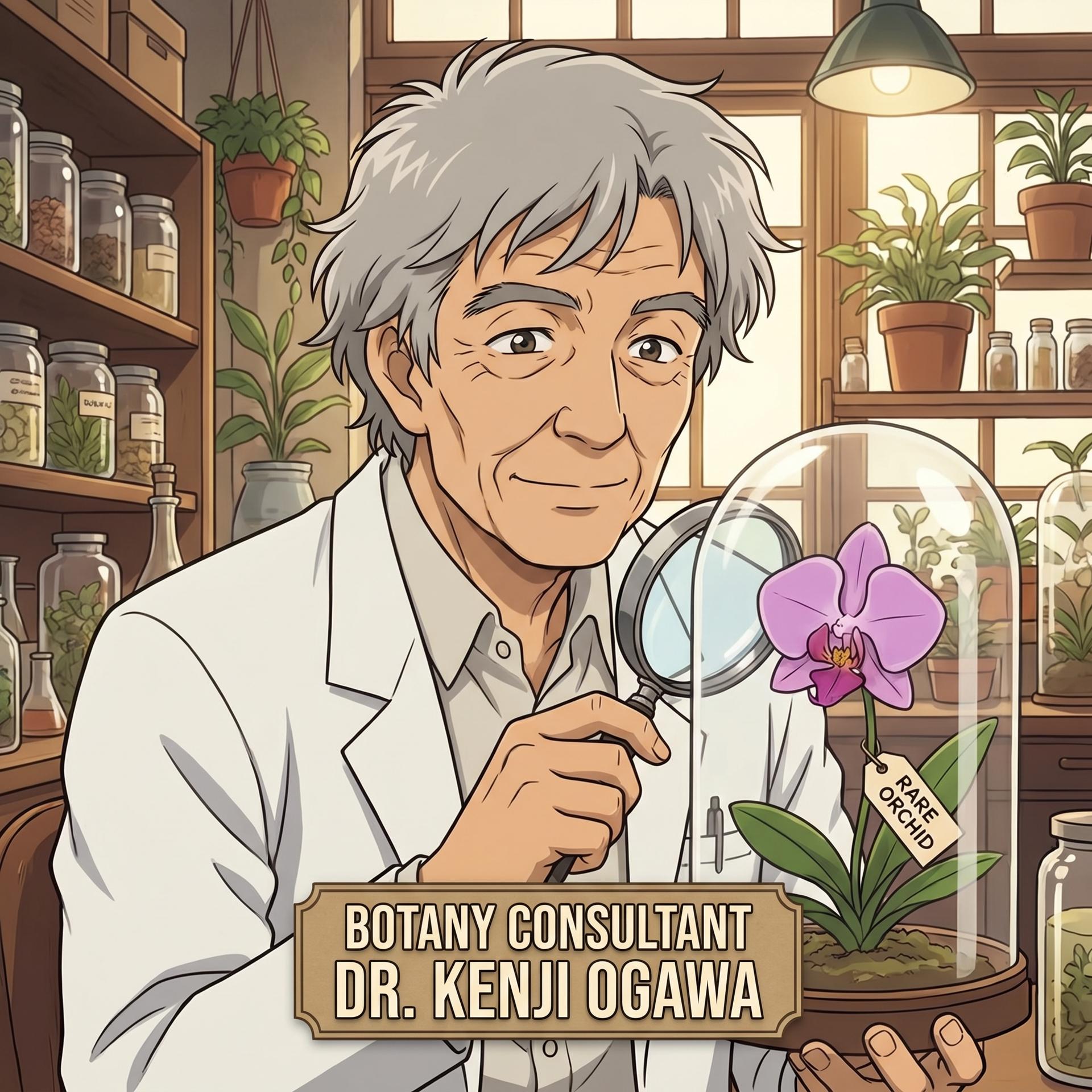 小马拉大车植物学顾问王建国